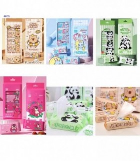 TOALLITA HUMEDA 4PCS MINI PANDA-PONY 139920