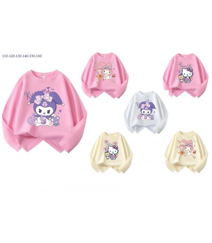 ABRIGO ALG.NENA 110A160 KUROMI-MELO-KITTY 144557