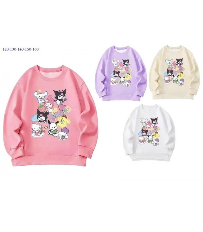 ABRIGO INF.ALG SANRIO 4C 120A160 144596