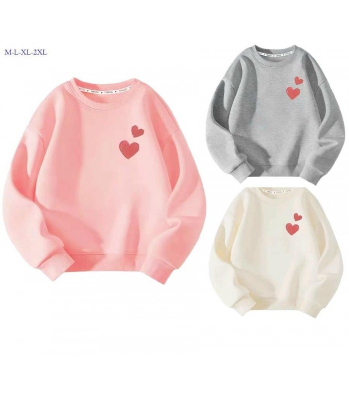 ABRIGO ALG JUVENIL M-L-XL-2XL CORAZON 144673