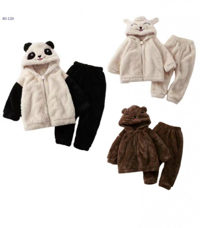 CONJ.INF.ABRIGO-PANTAN 80A120 PANDA PELO 3C 144946