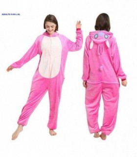 MACACON STITCH ADULTO S-M-L-XL ROSA 144297