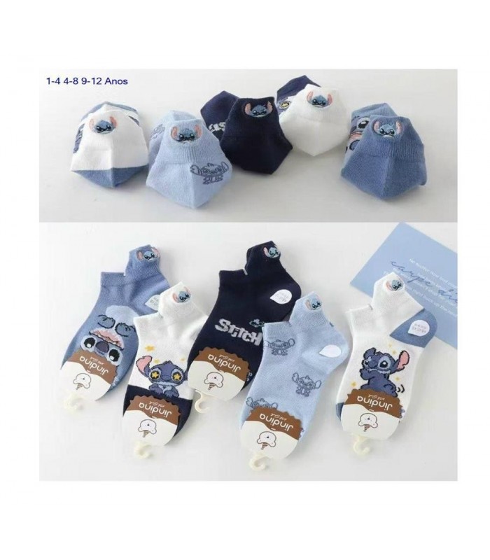 MEDIA INF.1PC 1-4 A 9-12 AÑOS 5C STITCH 144394