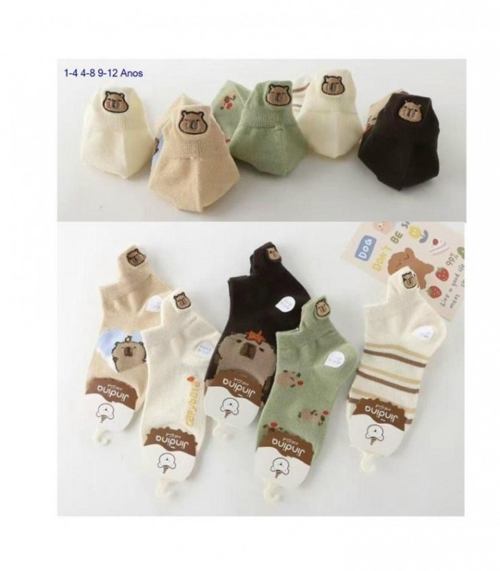 MEDIA INF.1PC 1-4 A 9-12 AÑOS CAPYBARA 5C 144395