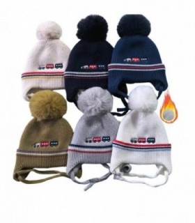 GORRA INF.AUTITO C-POM POM PELO 144882