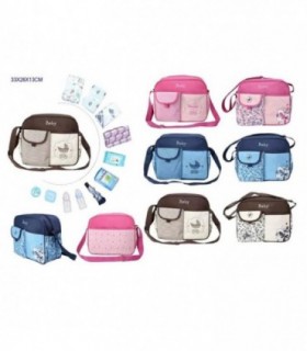 BOLSA DE BEBE 6C 33X26X13CM BABY 145233