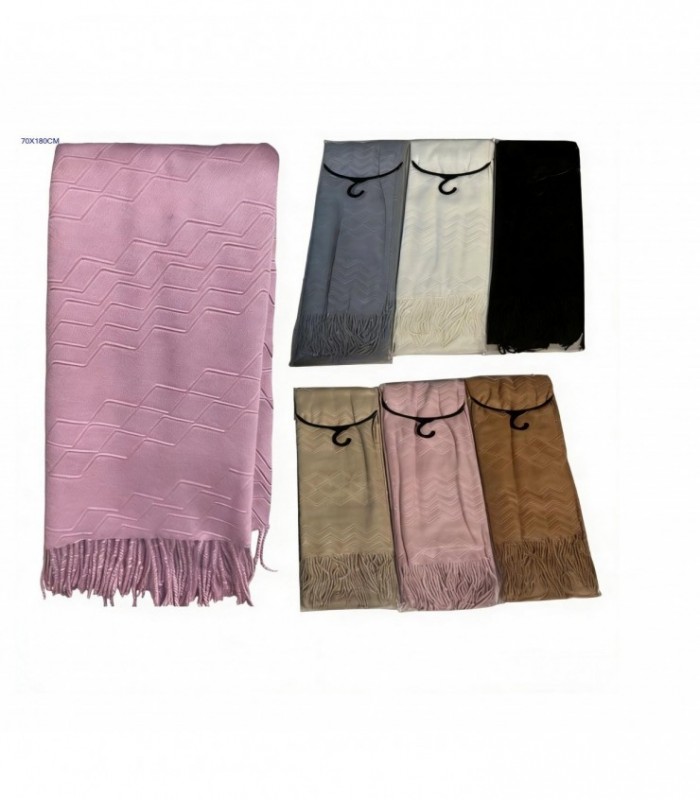 BUFANDA 6C LISO 144991