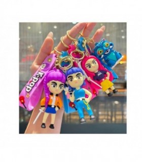 LLAVERO GOMA KPOP HUNTERS 4D 145050