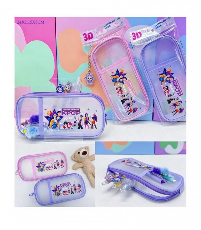 CARTUCHERA KPOP HUNTERS ZD-836