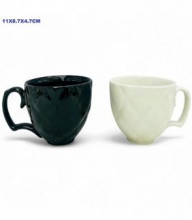 TAZA PORCELANA 11X8.7X4.7CM 2C 145308