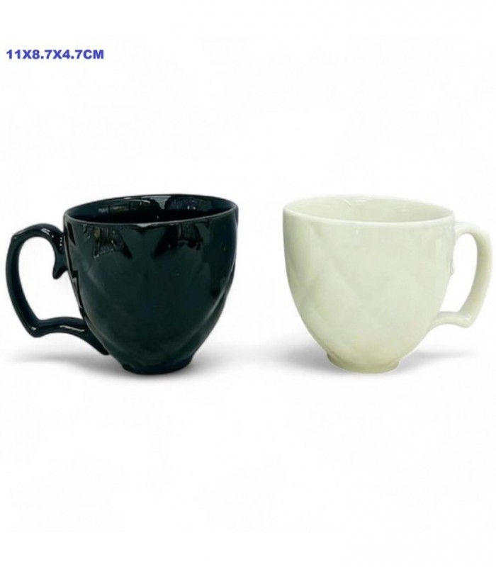 TAZA PORCELANA 11X8.7X4.7CM 2C 145308