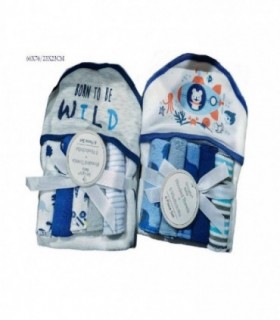 TOALLA DE BEBE 66X76CM C-5 TOALLITAS 145302