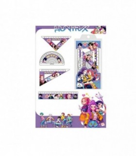 REGLA 15CM 4PCS KPOP HUNTERS 145257