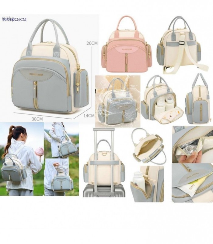 BOLSA DE BEBE 30X14X26CM 2C BABY 145249