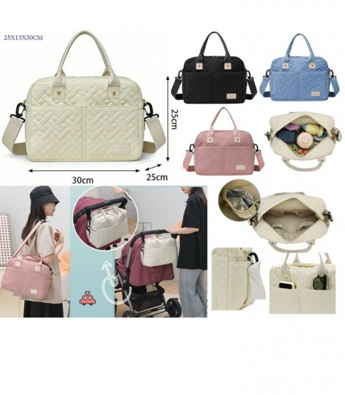 BOLSA DE BEBE 25X13X30CM 4C 145248