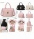 BOLSA DE BEBE 29X13X22CM 3C OSO 145243