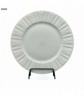 PLATO PORCELANA PLAYO 20CM 8 BLANCO 145211