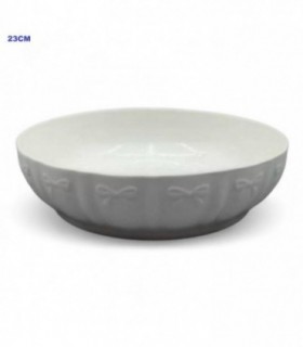 PLATO PORCELANA HONDO 23CM 8.5 BLANCO 145210