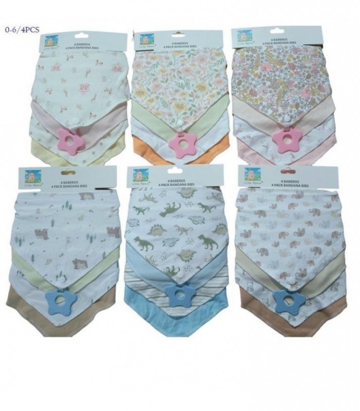 BABERO BANDANA 4PCS C-MORDRDOR 6C 138057
