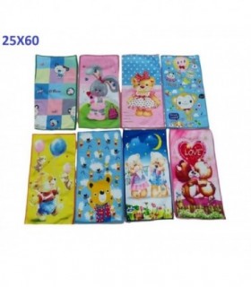 TOALLITA DE MANO 25X60 ESTAMPADAS 140621