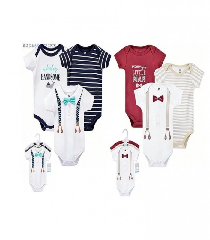 CONJ.3PCS BEBE NENE BODY C-CUELLO  0-3A6-9 141732
