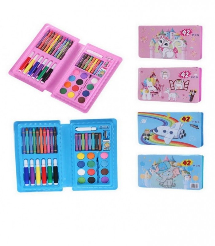 ESTUCHE 42PCS PINCEL 2C 143695