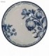 PLATO PORCELANA 10.5INCH 27CM AZUL FLOR 145204