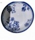 PLATO PORCELANA 8INCH 20CM AZUL FLOR 145203