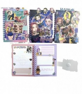 CUADERNO 15X21 70HJ KPOP DEMON HUNTERS 145061