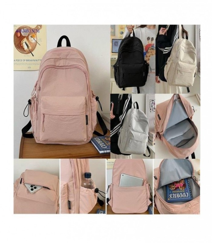 MOCHILA LISO 4C 40X30X15CM 145562