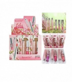 GLOSS-LABIAL 2PCS KIT ROMANTIC RT-8256