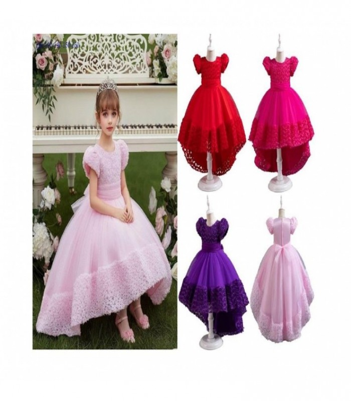 VESTIDO JUV.120A160 4C TUL 145877