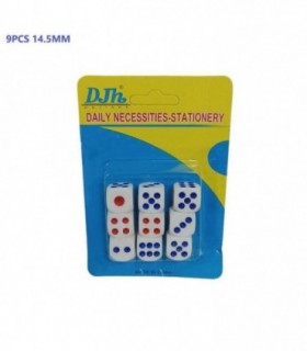DADO CART.9PCS 14.5MM BLANCO DAILY 133662