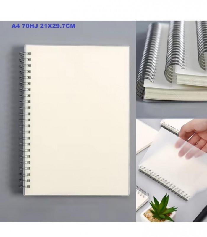 CUADERNO DE DIBUJO A4 70HJ 21X29.7CM STATIO.A4-003