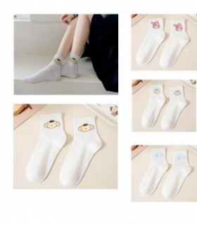 MEDIA SOQ.BLANCO MELODY-CINNA FASHION 135399