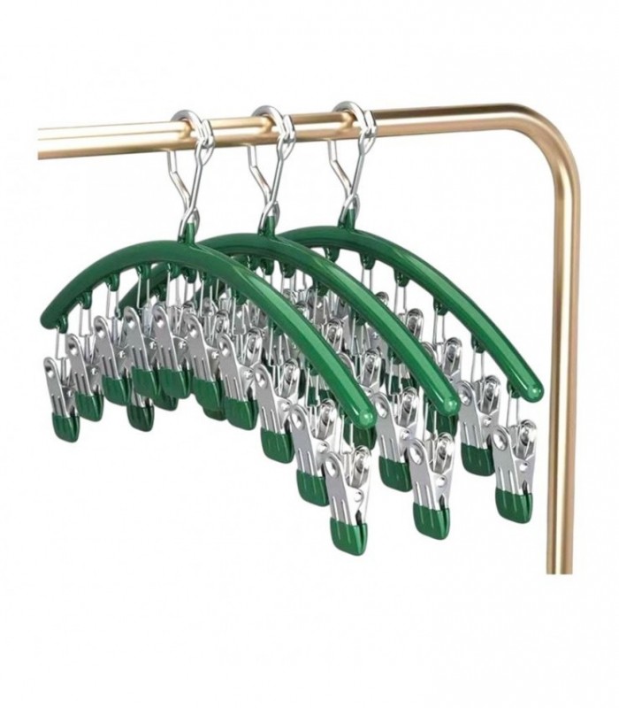 PERCHA DE METAL VERDE 142490