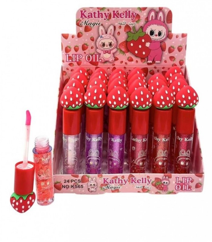 GLOSS LABIAL FRUTILLA 1PC KS65