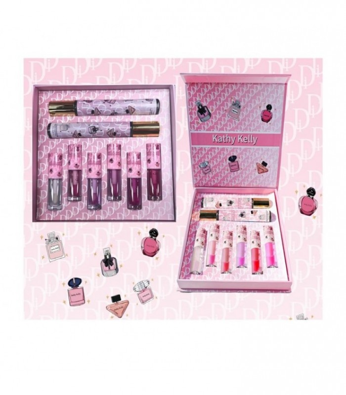 PERFUME KIT.8PCS C-GLOSS KATHY KELLY DY332