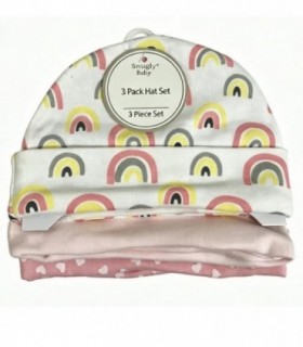 GORRA DE BEBE 3PCS NENA 145932