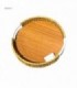 BANDEJA 23X23X4.5CM RED.MADERA 146126-P