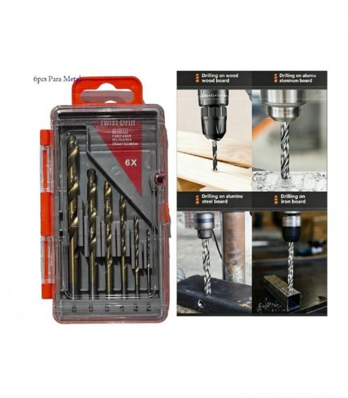 MECHAS P-METAL 6PCS DORADO 146146