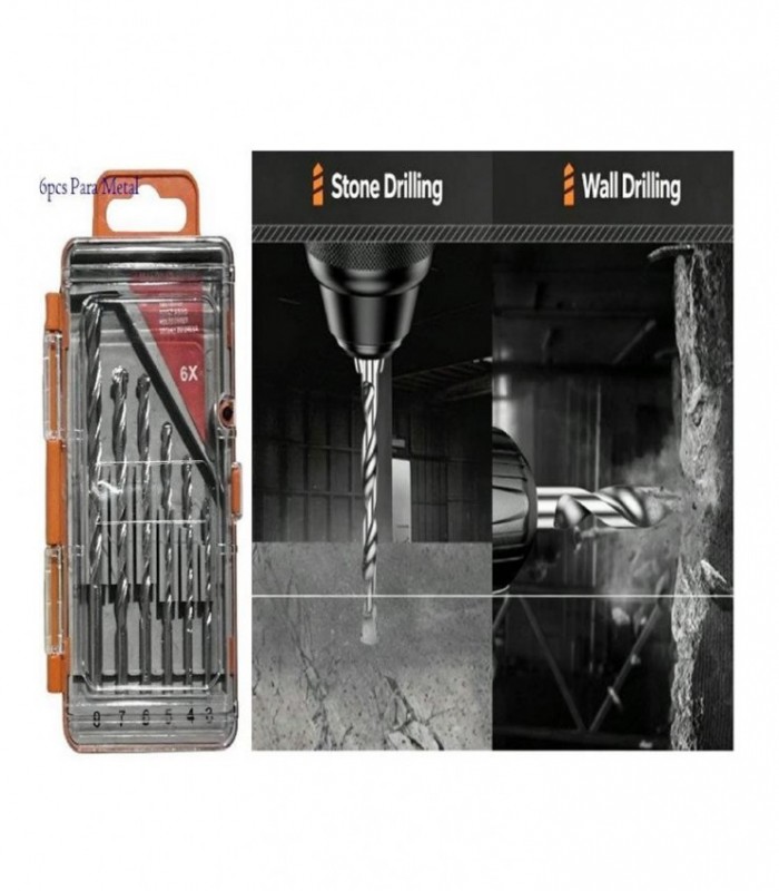 MECHAS P-METAL 6PCS PLATA 146148