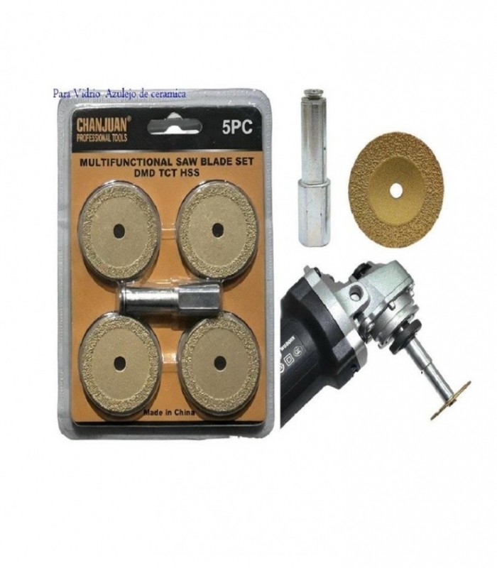 CORTADOR DE AZULE-CERAM-VIDRIO 5PCS 146151