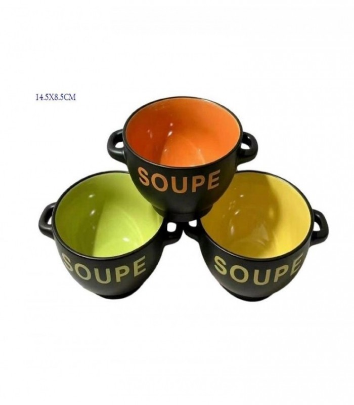 BOLW P-SOPA PORCELANA 14.5X8.5CM 3C 145903