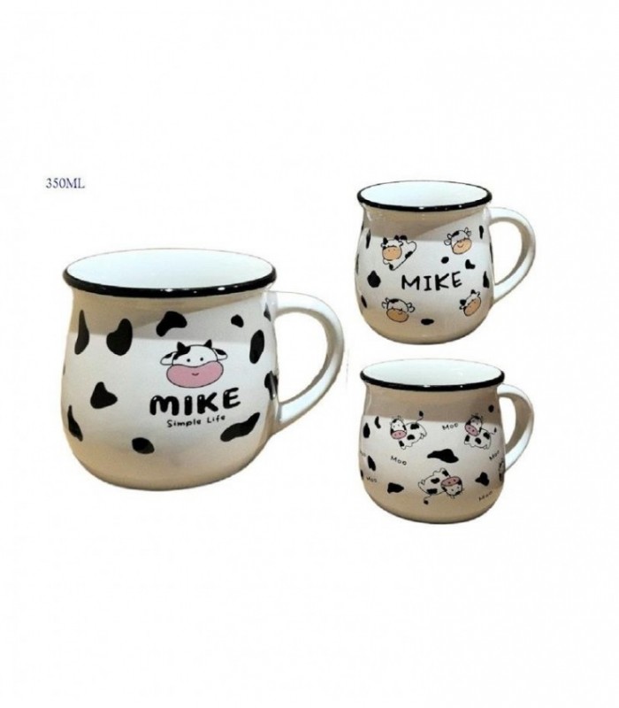 TAZA PORCELANA 350ML VAQUITA MIKE 145884