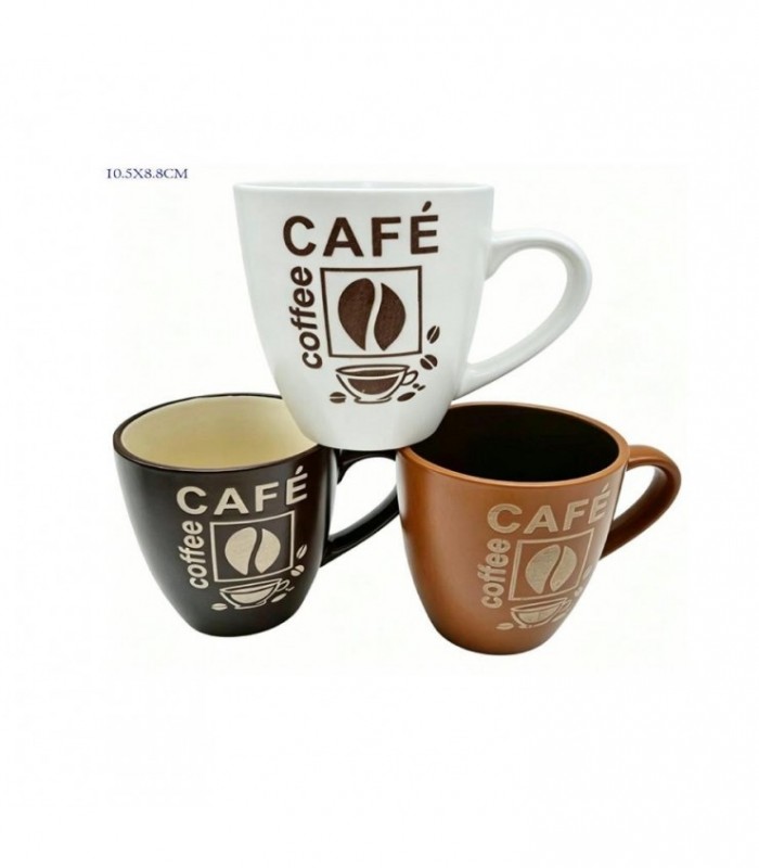 TAZA PORCELANA 10.5X8.8CM CAFE 3C 145777