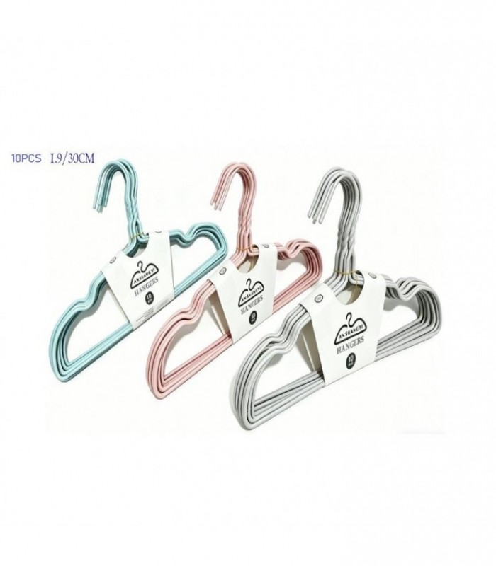 PERCHA 10PCS INF 30CM METAL COLOR.145696