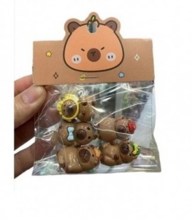 ACCESORIO CAPYBARA 6PCS  142790