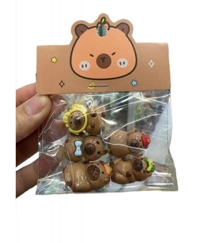 ACCESORIO CAPYBARA 6PCS  142790