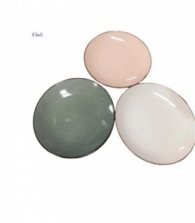 PLATO PORCELANA COLOR.3C 20CM 142445